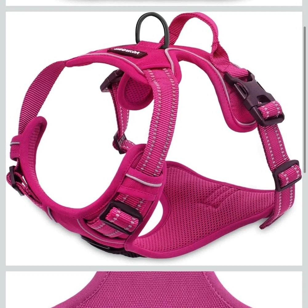 Voyager Pink Dog Harness